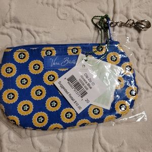 Vera Bradley Riviera Blue Clip Zip ID
